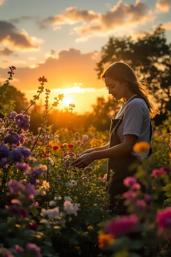 假日的花园时光