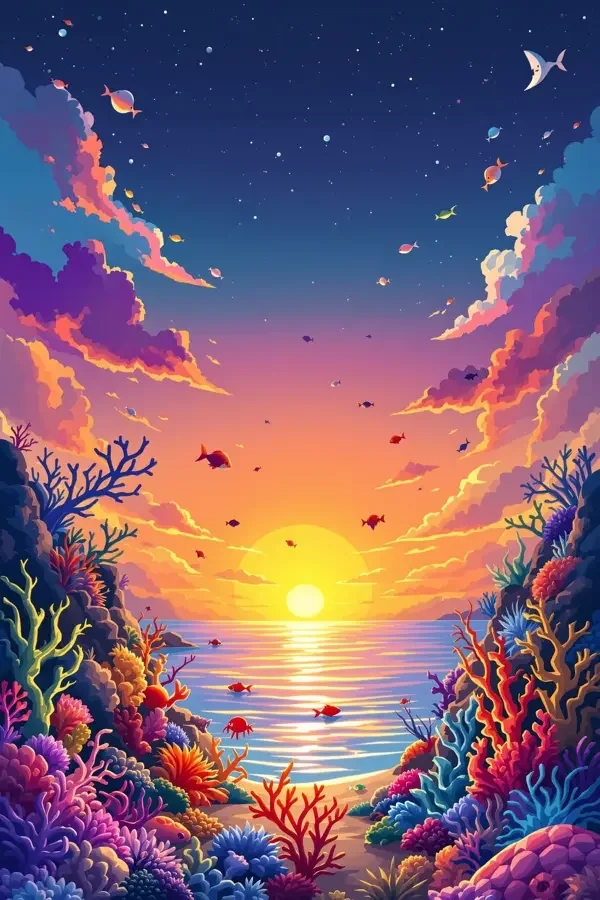 海底世界的黄昏
