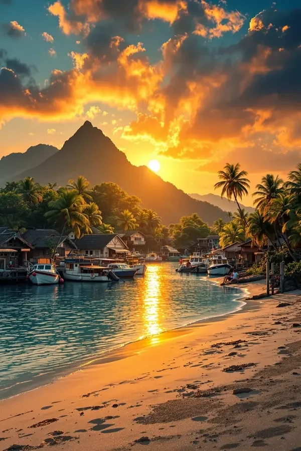 海岛生活的一年
